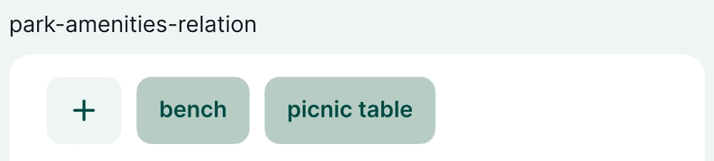 Mergin Maps mobile app relation form Mergin Maps mobile app relation form