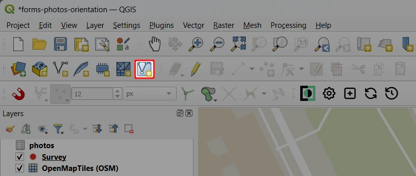 QGIS New virtual layer QGIS New virtual layer